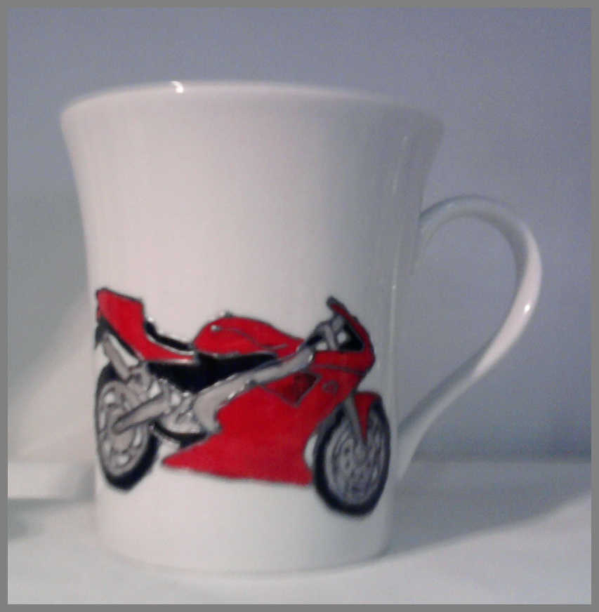hrnek s motorkou hrnek s motorkou