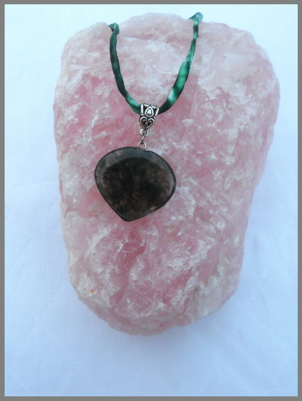 Srdíčko z mechového achátu